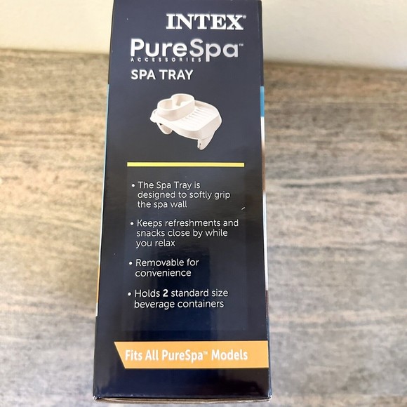 Intex PureSpa Cup Holder, Holds 2 Standard Size Beverage Original Version - Picture 3 of 4